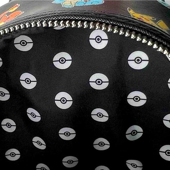 Loungefly Pokémon Starters exclusive mini backpack - Picture 6 of 7